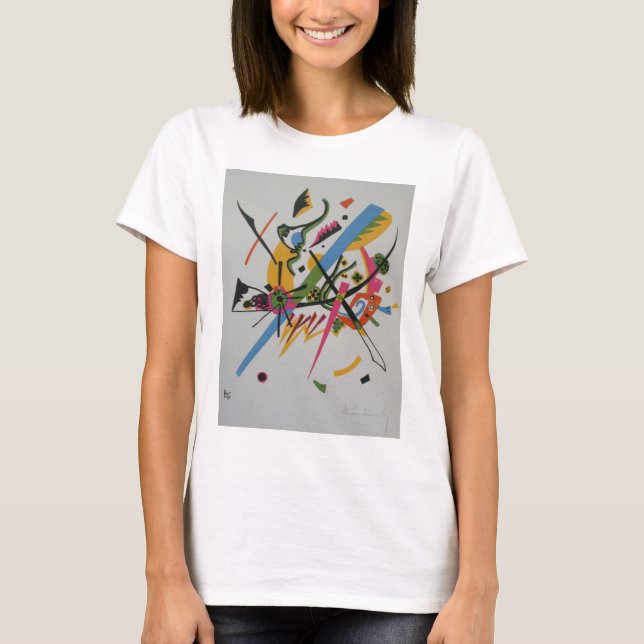 Camiseta Kandinsky Pequenos Mundos Kleine Wells I (Frente)