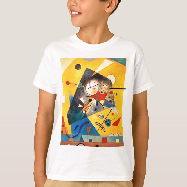 Camiseta Kandinsky Quiet Harmony Abstrato Art (Frente)