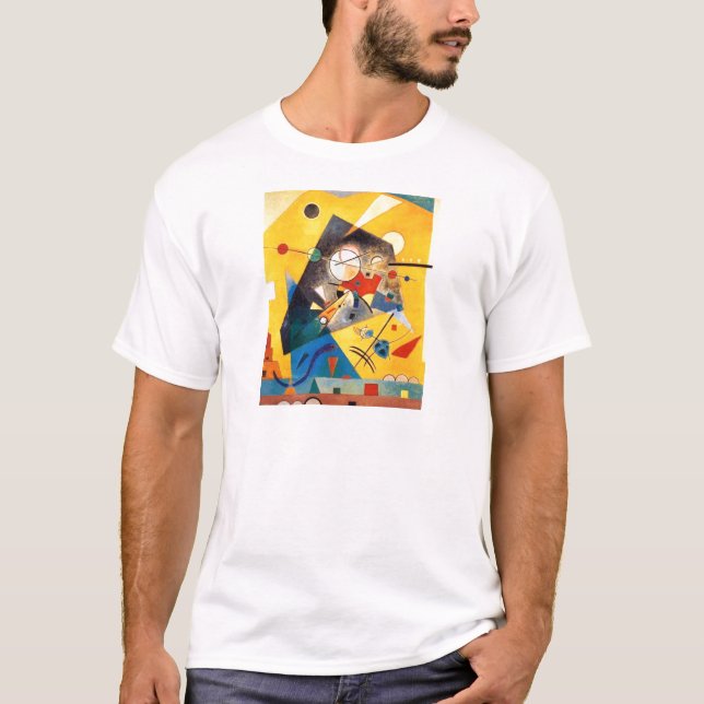 Camiseta Kandinsky Quiet Harmony Abstrato Art (Frente)