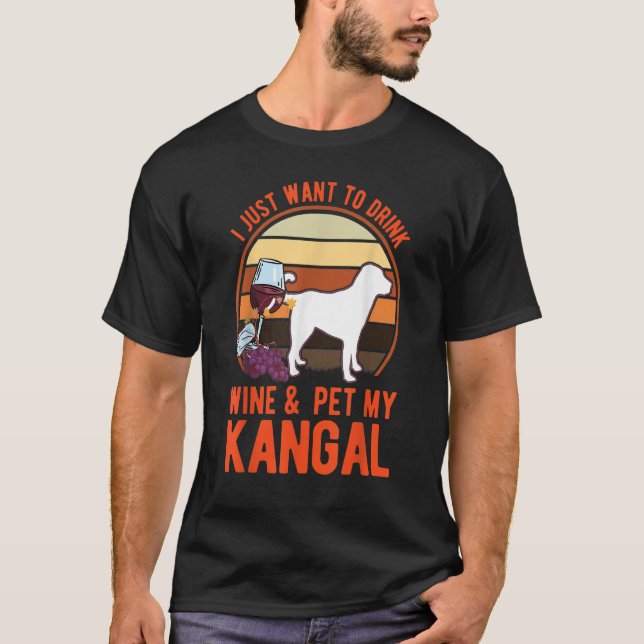 Camiseta Kangal E Vinho (Frente)