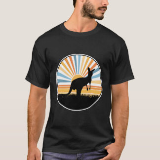 Camiseta Kangaroo Animal Willife Zoo Austrália