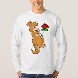 Camiseta Kangaroo com Flor