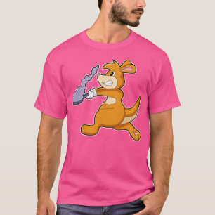 Camiseta Kangaroo como cozinheiro com Pan