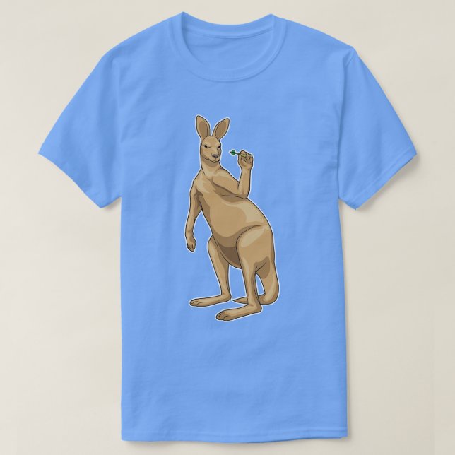 Camiseta Kangaroo Darts Dart (Frente do Design)