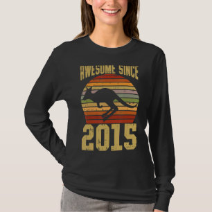 Camiseta Kangaroo Incrível Desde O Aniversário De 7 De 2015