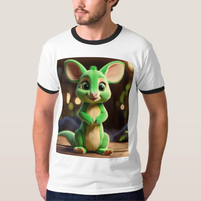 Camiseta "Kangaroo Joyride: O canguru brincalhão (Frente)