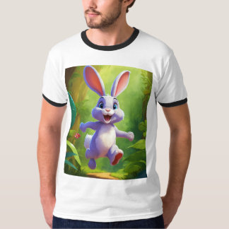 Camiseta Kangaroo Joyride: O canguru jogador pulando