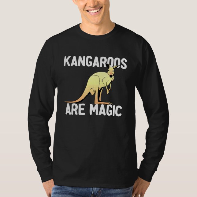 Camiseta Kangaroo Kangaroos são Crianças da Austrália Mágic (Frente)
