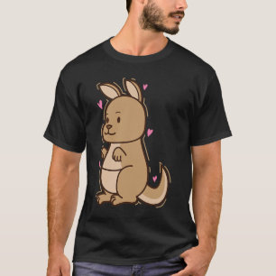Camiseta Kangaroo no Amar Austrália Outback