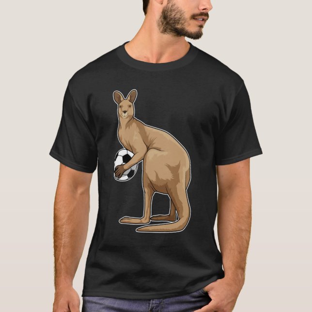 Camiseta Kangaroo no Esporte do Futebol (Frente)