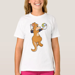 Camiseta Kangaroo nos Esportes de Voleibol
