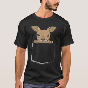 Camiseta Kangaroo Num Bolso Aussie, Austrália, Criança De B