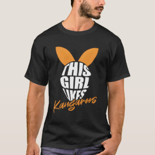 Camiseta Kangaroo Outback Cita Animais Selvagens