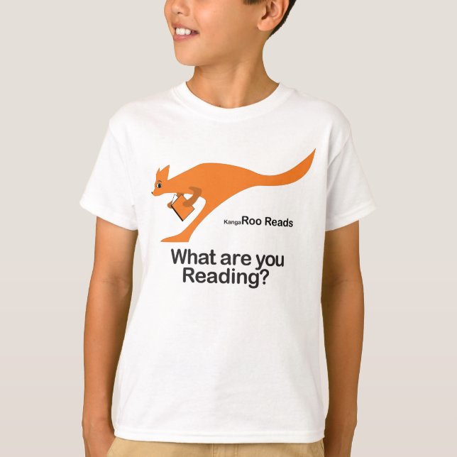 Camiseta Kangaroo Reads (Frente)