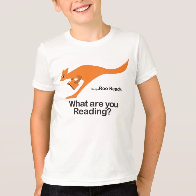 Camiseta Kangaroo Reads (Frente)