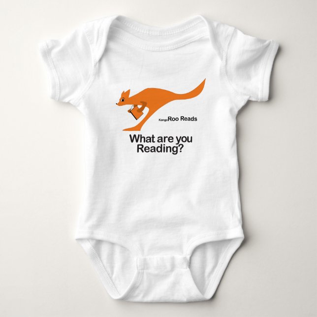 Camiseta Kangaroo Reads (Frente)