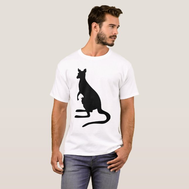 Camiseta Kangaroo Silhouette (Frente Completa)