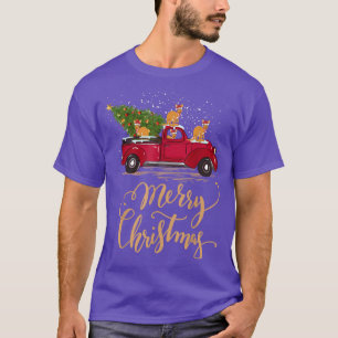 Camiseta Kangaroo Trree de Natal Caminhão Kangaroo Chr
