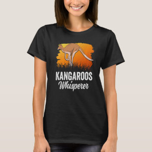 Camiseta Kangaroo Whisperer Kangaroos Animal Austrália 1