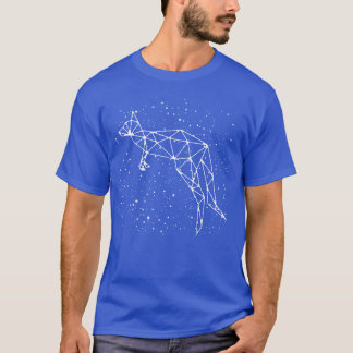 Camiseta Kangaroo ZodiacSinal Astrológico Horoscópio