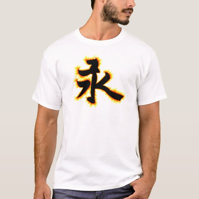 Camiseta Kanji da eternidade (Frente)