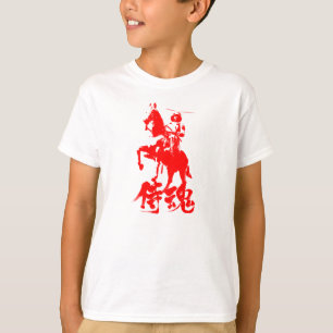 Camiseta [Kanji] Espírito 3 de Samurai com carro vermelho