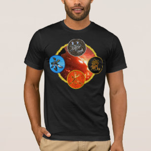 Camiseta Kanji: Quatro elementos - t-shirt #7