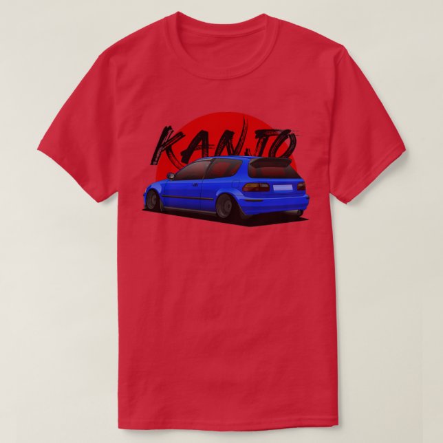 CAMISETA KANJO EG (Frente do Design)