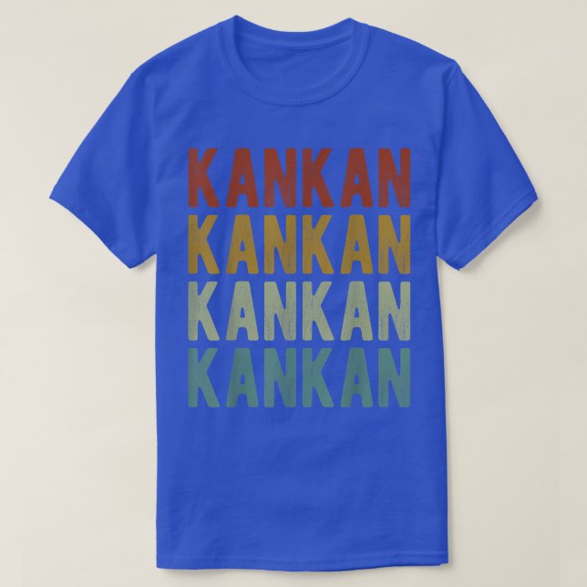 Camiseta Kankan City Guinea Retro  (Frente do Design)