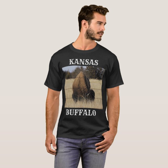 Camiseta Kansas BUFFALO T-Shirt (Frente Completa)