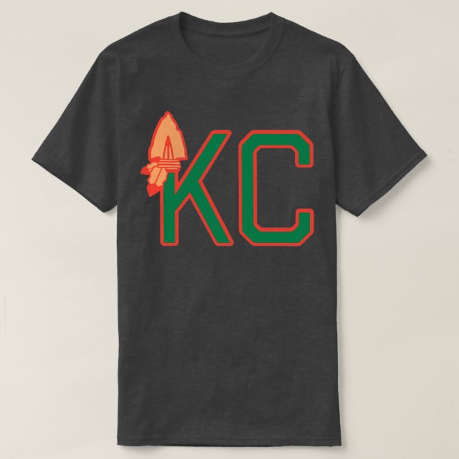 Camiseta Kansas City Arrow Head KCOM KCK 10 (Frente do Design)