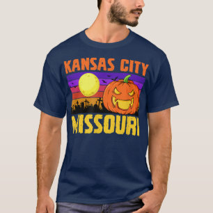 Camiseta Kansas City Missouri Happy Halloween Party Local C