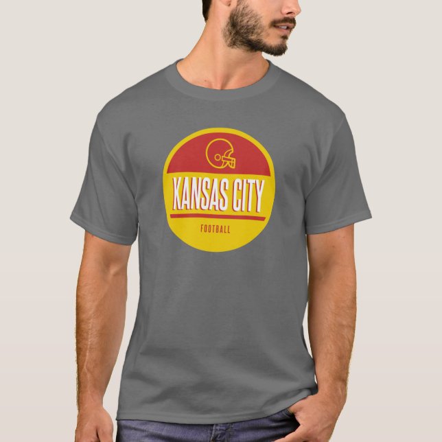 Camiseta Kansas City retro (Frente)