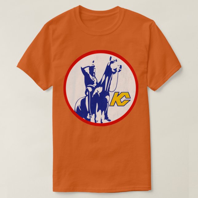 Camiseta Kansas City Scouts Hockey 1974 (Frente do Design)