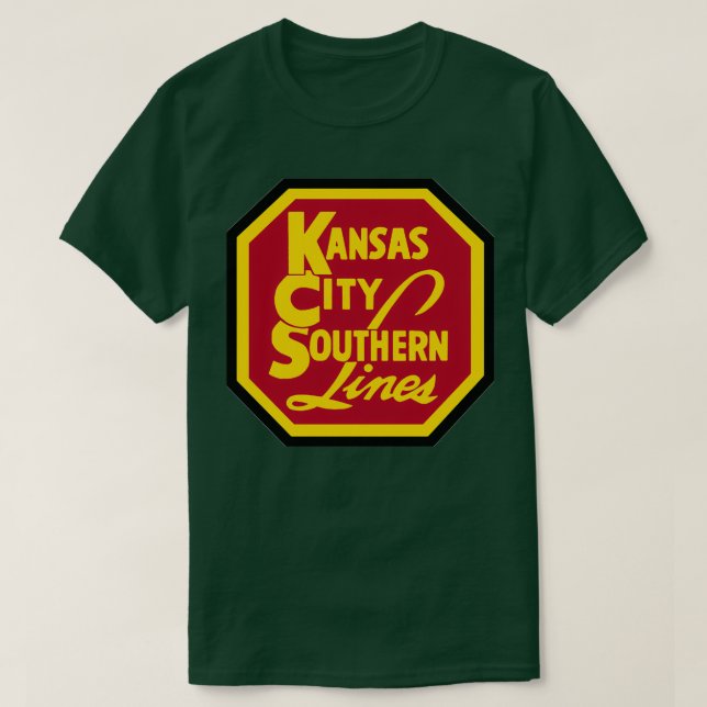 Camiseta Kansas City Southern Lines (Frente do Design)