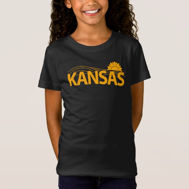 Camiseta Kansas Estados Unidos da América (Frente)