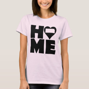 Camiseta Kansas Home Heart State Tees