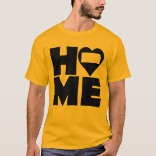 Camiseta Kansas Home Heart State Tees