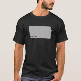 Camiseta Kansas Map Home State Pride Gift Shirt