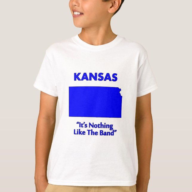 Camiseta Kansas - Não é Nada Como a Banda (Frente)