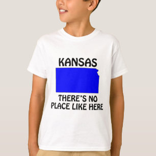 Camiseta Kansas - Não há lugar como aqui