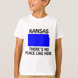 Camiseta Kansas - Não há lugar como aqui