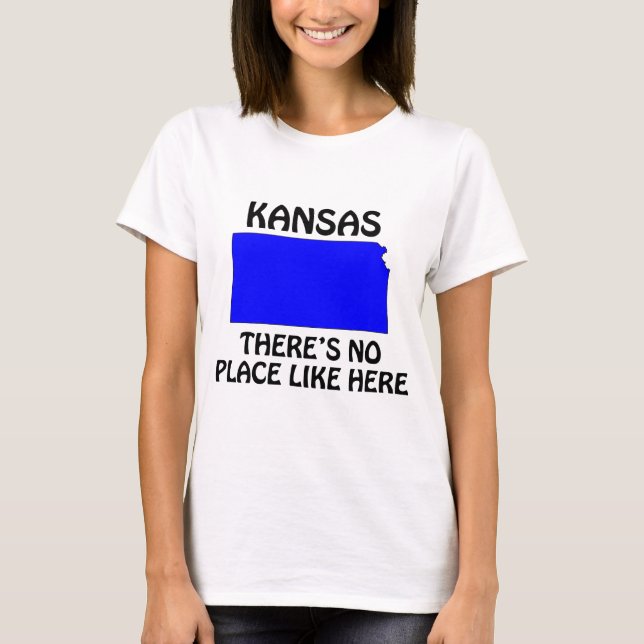 Camiseta Kansas - Não Há Lugar Como Este (Frente)