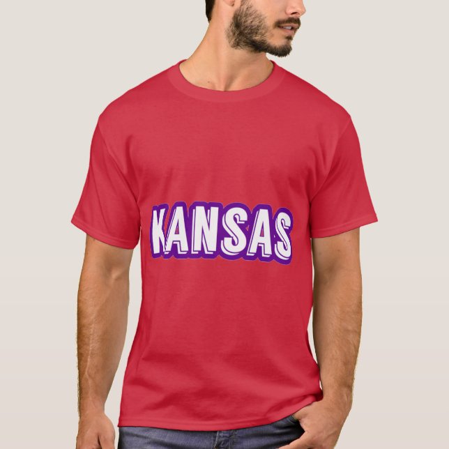 Camiseta Kansas Sticker Oversized (Frente)