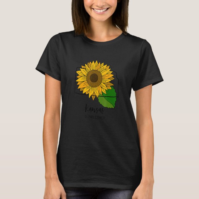 Camiseta Kansas Sunflower (Frente)