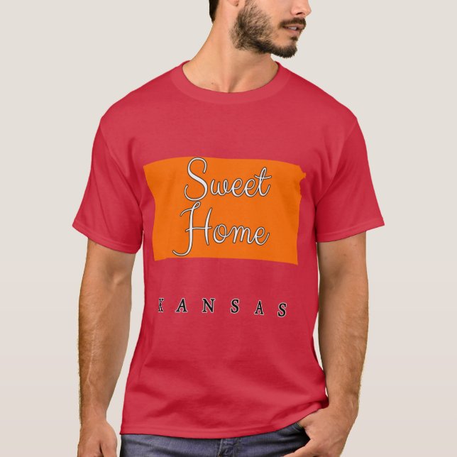 Camiseta Kansas Sweet Home Kansas (Frente)