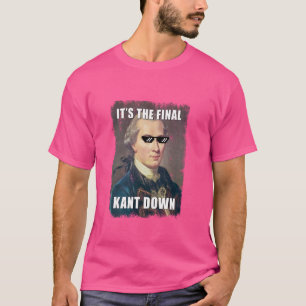 Camiseta Kant Filosofia, design engraçado com humor