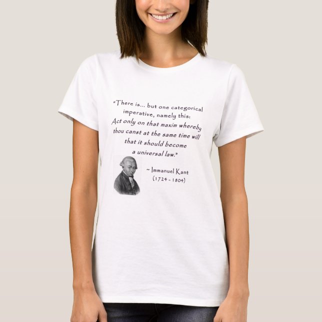 Camiseta kant_quote_05d_categorical_imperative.gif (Frente)