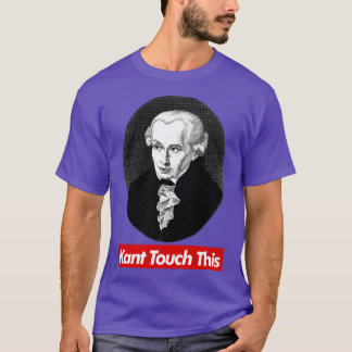 Camiseta Kant Touch Esta Design de Memória Filosofia
