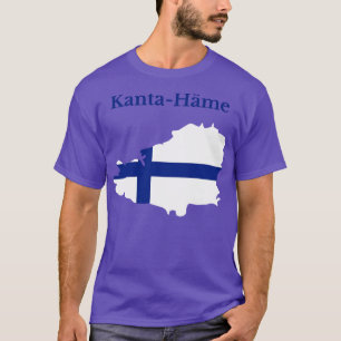 Camiseta Kanta Hame Tavastia Região Certa Finlândia